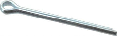 Value Collection - 5/32" Diam x 2" Long Extended Prong Cotter Pin - Grade 2, Zinc-Plated, Steel - Best Tool & Supply