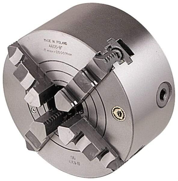 Bison - Manual Lathe Chucks Chuck Type: Combination Independent & Self-Centering Nominal Chuck Size: 20 - Best Tool & Supply