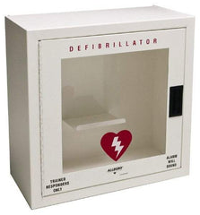 Allegro - Metal Defibrillator Case - 20-1/4 Inch Wide x 20-1/4 Inch High x 9-1/4 Inch Deep, Wall Mount - Best Tool & Supply