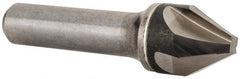 Hertel - 3/4" Head Diam, 1/2" Shank Diam, 4 Flute 60° Solid Carbide Countersink - Best Tool & Supply