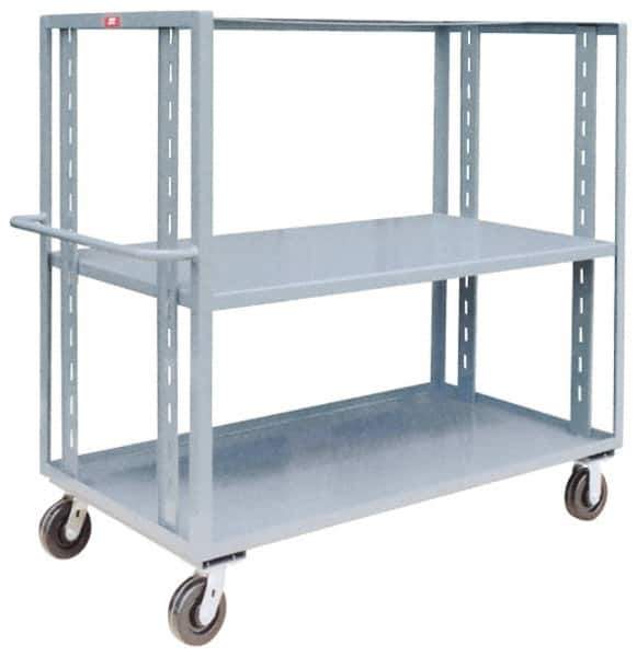 Jamco - 3,000 Lb Capacity, 30" Wide x 60" Long x 57" High Multi-Level Cart - 2 Shelf, Steel - Best Tool & Supply