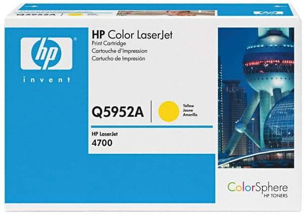 Hewlett-Packard - Yellow Toner Cartridge - Use with Multifunction Laser Printer HP Color LaserJet 4700, 4700n, 4700dn, 4700dtn, 4700ph+. - Best Tool & Supply