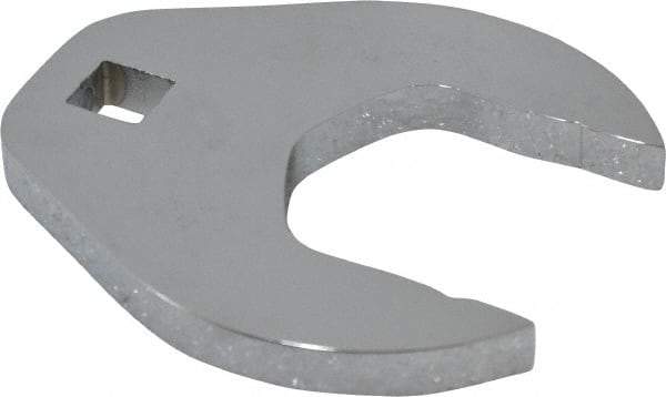 Proto - 46mm 1/2" Drive Full Polish Chrome Open End Crowfoot Wrench - 3.9" OAL - Best Tool & Supply