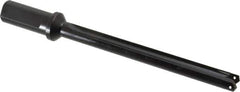 Allied Machine and Engineering - Series 1, 45/64 to 15/16" Diam, 1" Diam Straight Shank with Flange, Straight Flute Spade Drill - 6-5/8" Max Depth, 8-15/64" Body Length, 10-3/8" OAL, Standard Length, Through Coolant - Best Tool & Supply