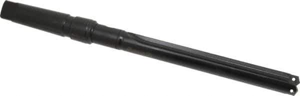 Allied Machine and Engineering - Series 2, 31/32 to 1-3/8" Diam, 4MT Taper Shank, Straight Flute Spade Drill - 7-3/8" Max Depth, 10-19/64" Body Length, 14-25/32" OAL, Standard Length, Through Coolant - Best Tool & Supply