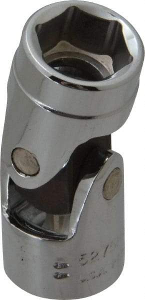 Proto - 1/2", 3/8" Drive, Standard Hand Socket - 6 Points, 1-3/4" OAL, Alloy Steel, Chrome Finish - Best Tool & Supply