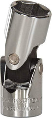 Proto - 3/8" Drive, Standard Hand Socket - 6 Points, 1-27/32" OAL, Alloy Steel, Chrome Finish - Best Tool & Supply