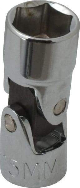 Proto - 3/8" Drive, Standard Hand Socket - 6 Points, 2" OAL, Alloy Steel, Chrome Finish - Best Tool & Supply