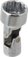 Proto - 7/8", 3/4" Drive, Standard Hand Socket - 12 Points, 2" OAL, Chrome Finish - Best Tool & Supply