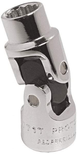 Proto - 7/32", 1/4" Drive, Standard Hand Socket - 12 Points, 1-25/64" OAL, Alloy Steel, Chrome Finish - Best Tool & Supply