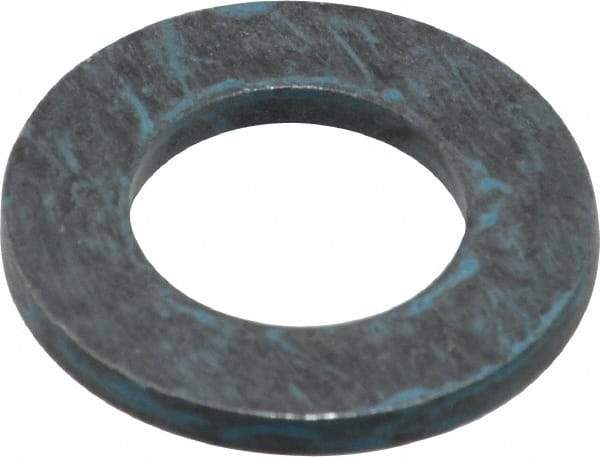 Metric Blue - M16 Screw, Alloy Steel Standard Flat Washer - 17.52mm ID x 32mm OD, 3.1mm Thick, Plain Finish - Best Tool & Supply