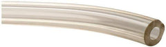 Made in USA - 1/8" ID x 1/4" OD, 1/16" Wall Thickness, Cut to Length (100' Standard Length) PVC Tube - Clear, 68 Max psi, 68 Shore A Hardness - Best Tool & Supply