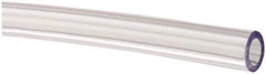 Made in USA - 3/16" ID x 5/16" OD, 1/16" Wall Thickness, Cut to Length (100' Standard Length) PVC Tube - Clear, 55 Max psi, 68 Shore A Hardness - Best Tool & Supply