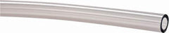 Made in USA - 1/4" ID x 3/8" OD, 1/16" Wall Thickness, Cut to Length (100' Standard Length) PVC Tube - Clear, 55 Max psi, 68 Shore A Hardness - Best Tool & Supply