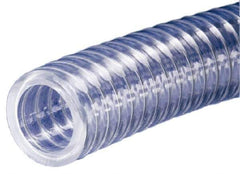 Kuriyama of America - 1-1/2" ID x 2" OD, 50' Long, PVC Tube - Clear, 100 Max psi - Best Tool & Supply