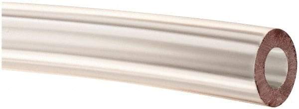 Made in USA - 1/4" ID x 1/2" OD, 1/8" Wall Thickness, Cut to Length (100' Standard Length) PVC Tube - Clear, 70 Max psi, 68 Shore A Hardness - Best Tool & Supply