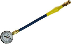 Coilhose Pneumatics - 0 to 60 psi Dial Ball Tire Pressure Gauge - 7' Hose Length - Best Tool & Supply