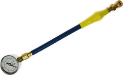 Coilhose Pneumatics - 0 to 160 psi Dial Ball Tire Pressure Gauge - 7' Hose Length - Best Tool & Supply