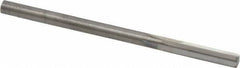 Hertel - 0.15" Solid Carbide 4 Flute Chucking Reamer - Straight Flute, 0.15" Straight Shank, 3/4" Flute Length, 2-1/2" OAL - Best Tool & Supply