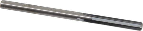 Hertel - 0.195" Solid Carbide 4 Flute Chucking Reamer - Straight Flute, 0.195" Straight Shank, 1" Flute Length, 3" OAL - Best Tool & Supply