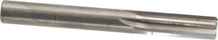 Hertel - 0.4" Solid Carbide 6 Flute Chucking Reamer - Straight Flute, 0.4" Straight Shank, 1-1/4" Flute Length, 3-1/2" OAL - Best Tool & Supply