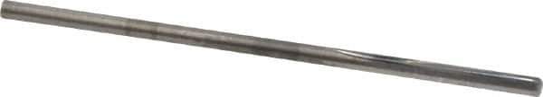 Hertel - #50 Solid Carbide 4 Flute Chucking Reamer - Straight Flute, Straight Shank, 1/2" Flute Length, 1-3/4" OAL - Best Tool & Supply