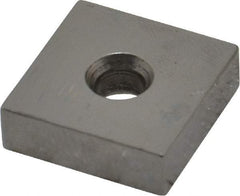 Mitutoyo - 0.3" Square Steel Gage Block - Accuracy Grade 0, Includes Certificate of Inspection - Best Tool & Supply