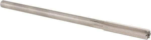 Alvord Polk - 0.3155" High Speed Steel 6 Flute Chucking Reamer - Straight Flute, 0.2792" Straight Shank, 1-1/2" Flute Length, 6" OAL - Best Tool & Supply