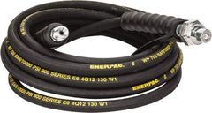 Enerpac - 1/4" Inside Diam x 3/8 NPT 20' Hydraulic Pump Hose - 10,000 psi, CH-604 Opposite End, Rubber - Best Tool & Supply