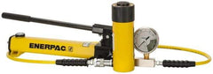 Enerpac - 25 Ton Capacity, Cylinder No. RC-256, Manual Hydraulic Pump & Cylinder Set - Pump No. P-392 - Best Tool & Supply