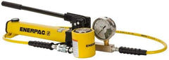 Enerpac - 30 Ton Capacity, Cylinder No. RCS-302, Manual Hydraulic Pump & Cylinder Set - Pump No. P-392 - Best Tool & Supply