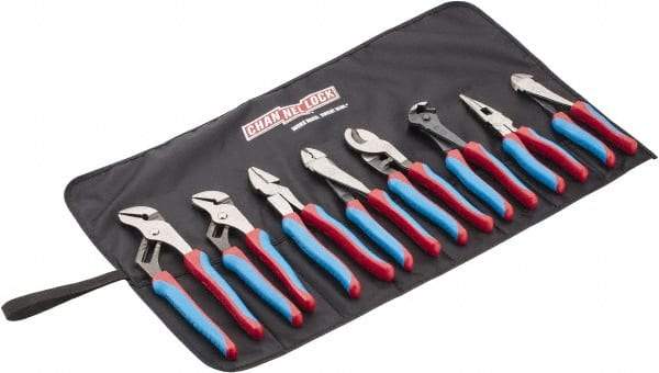 Channellock - 8 Piece Plier Set - Comes in Tool Roll - Best Tool & Supply