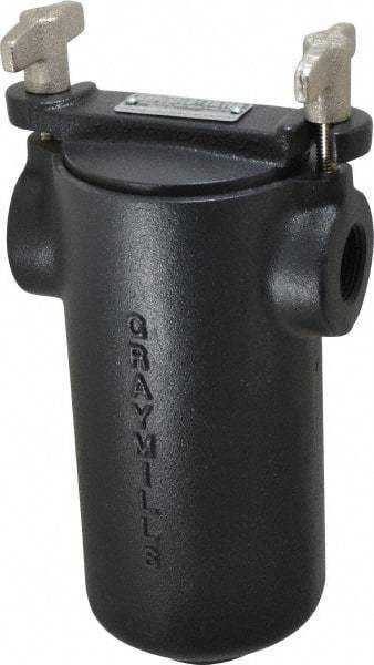 Graymills - 1 Outlet Size, Pump Filter - 11-3/4 Long, 30 Mesh - Best Tool & Supply