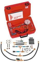 Value Collection - 4 Inch Long Hose, 0 to 100 psi, Deluxe Global Fuel Injection Pressure Test Set - Best Tool & Supply