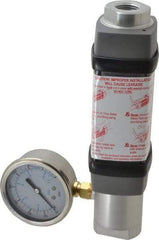 Hedland - 1/2" NPTF Port Compressed Air & Gas Flowmeter - 600 Max psi, 30 SCFM, Anodized Aluminum - Best Tool & Supply