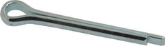 Value Collection - 1/4" Diam x 2" Long Extended Prong Cotter Pin - Grade 2, Zinc-Plated, Steel - Best Tool & Supply