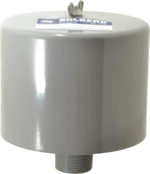 Made in USA - 1-1/4" Port, 6" High x 6" Wide, FRL Filter - 60 SCFM, 220°F Max - Best Tool & Supply