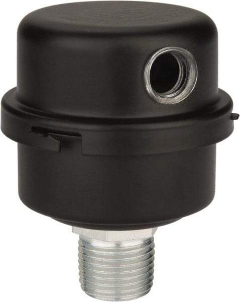 Made in USA - 1/2" Port, 2" High x 2" Wide, FRL Filter - 8 SCFM, 220°F Max - Best Tool & Supply