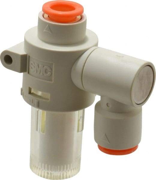 SMC PNEUMATICS - 3/8" Vacuum Suction Filter - 2.7 SCFM - Best Tool & Supply