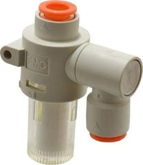 SMC PNEUMATICS - 3/8" Vacuum Suction Filter - 2.7 SCFM - Best Tool & Supply