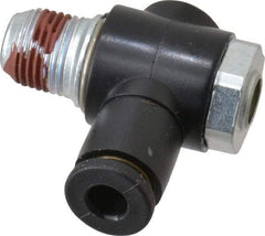 ARO/Ingersoll-Rand - 1/8" Male NPT x 5/32" Female NPT Right Angle Flow Control Valve - Best Tool & Supply