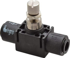 Legris - 3/8" Tube OD Inline Flow Control Valve - Best Tool & Supply