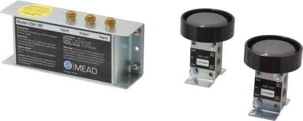 Mead - 2-Hand Control Logic Unit Valve - 0.11 CV Rate - Best Tool & Supply