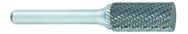 SA-16 -- 19mm x 19mm LOC x 6mm Shank x 50mm OAL Cylindrical Carbide Medium Tough Cut Burr - Best Tool & Supply