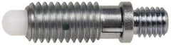 Gibraltar - 5/16-18, 5/8" Thread Length, 0.179" Max Plunger Diam, 1.5 Lb Init to 6 Lb Final End Force, Locking Knob Handle Plunger - Knobless Threaded Stud, 13/16" Length Under Head/Shoulder, 3/16" Plunger Projection - Best Tool & Supply