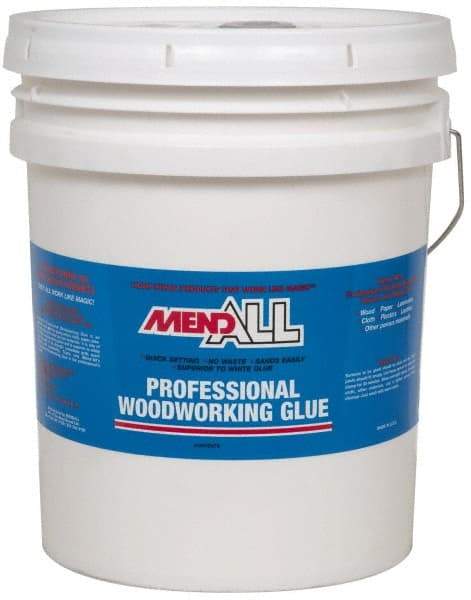 MendAll - 5 Gal Pail Yellow Wood Glue - Best Tool & Supply