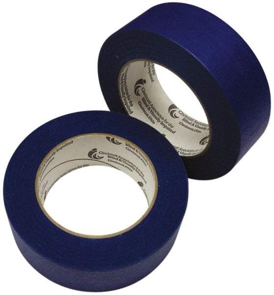 Ability One - 2" x 60 Yds Blue Duct Tape - 9 mil, Rubber Adhesive - Best Tool & Supply