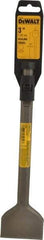 DeWALT - 3" Head Width, 12" OAL, 3/4" Shank Diam, Scaling Chisel - Hex Drive, Hex Shank, Steel - Best Tool & Supply