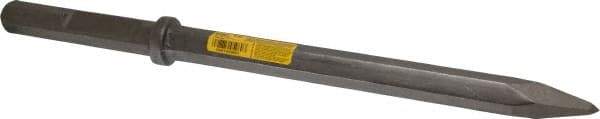 DeWALT - 20" OAL, 1-1/8" Shank Diam, Point Chisel - Hex Drive, Hex Shank, Steel - Best Tool & Supply