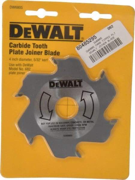 DeWALT - Power Planer & Joiner Accessories Accessory Type: Plate Joiner Blade For Use With: DW682K Planer - Best Tool & Supply